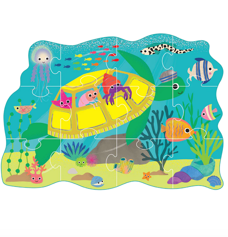FLOSS AND ROCK Ocean Jigsaw - 12 PC