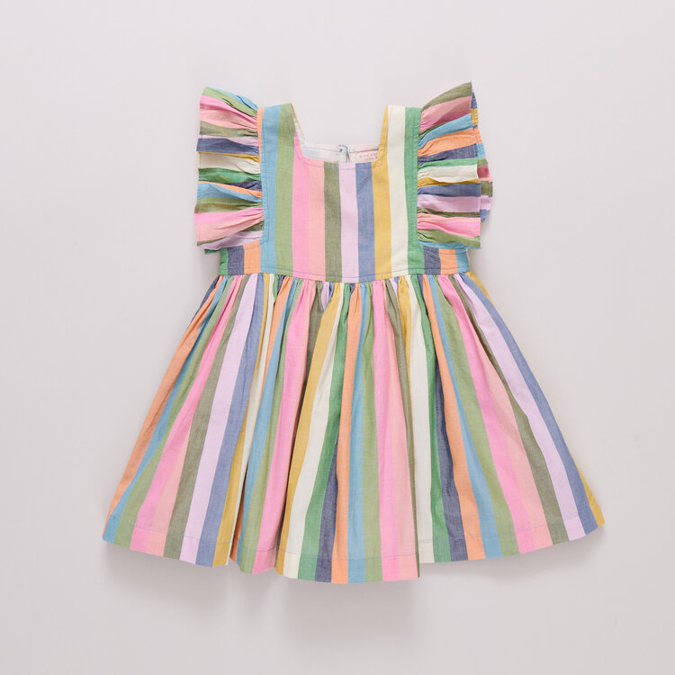PINK CHICKEN Elsie Stripe Dress
