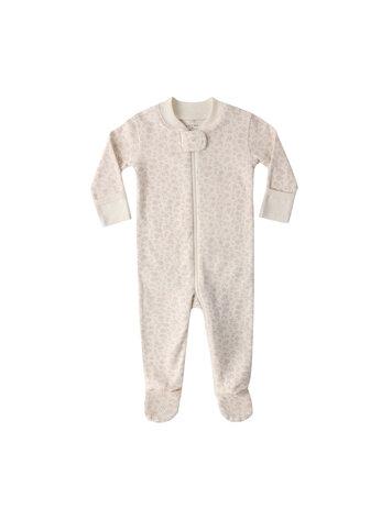 QUINCY MAE Ditsy Sleeper Footie