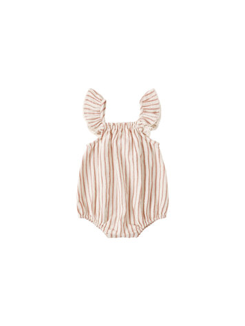 QUINCY MAE Bonnie Vintage Stripe Romper