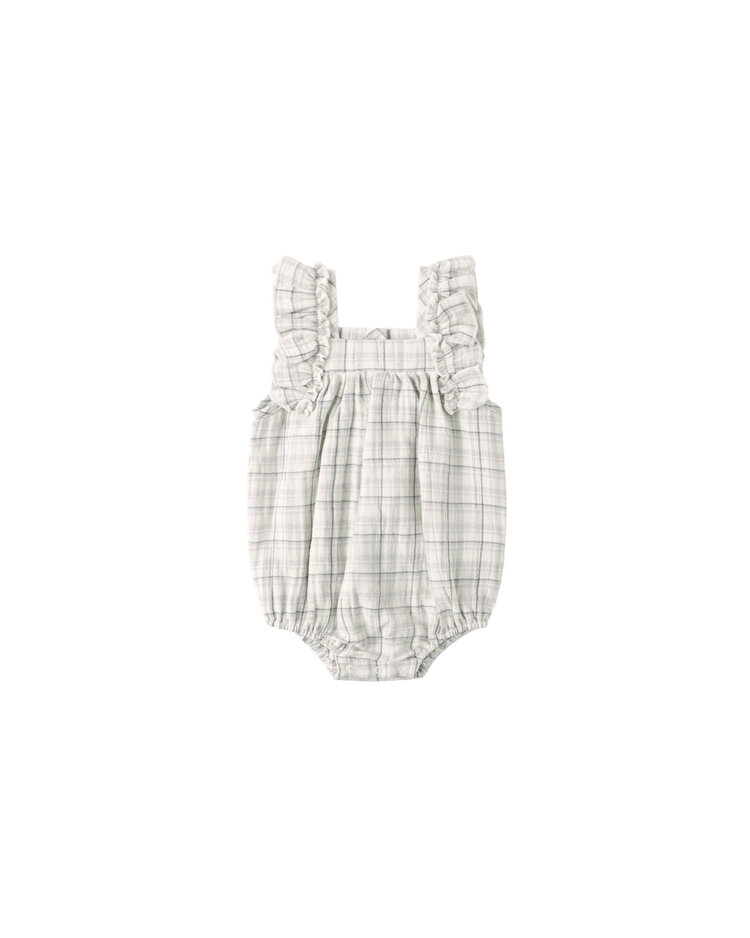 QUINCY MAE Maya Plaid Romper
