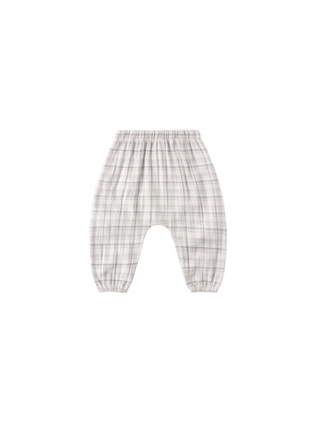 QUINCY MAE Woven Plaid Pant