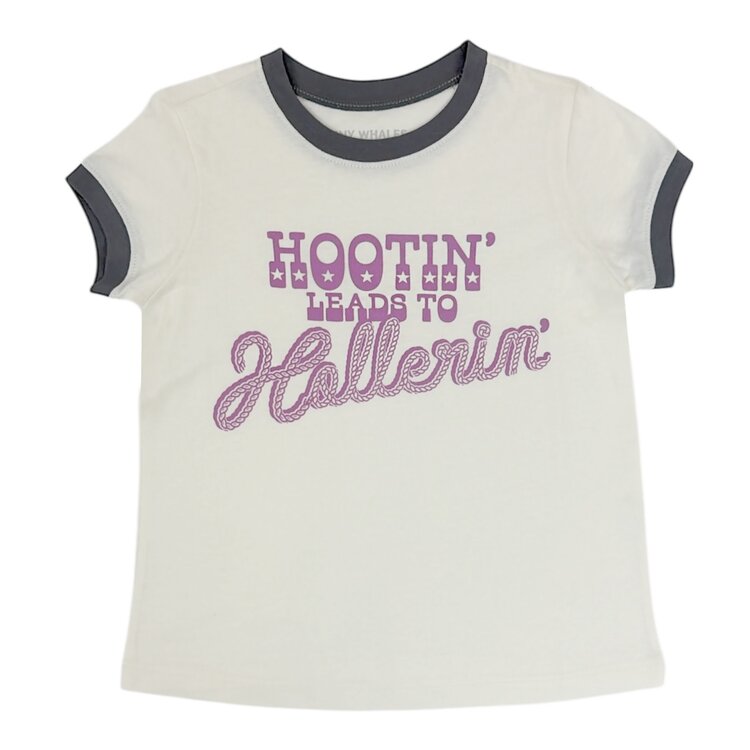 TINY WHALES Hootin T-Shirt