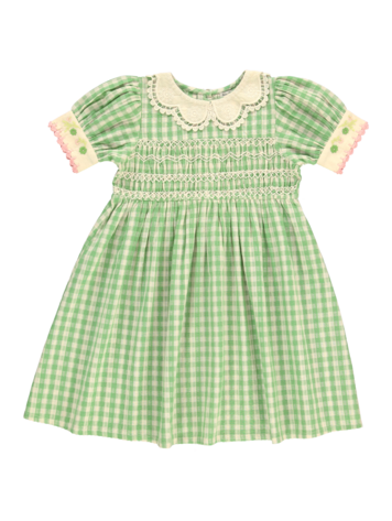 BEBE ORGANIC Tilia Gingham Dress