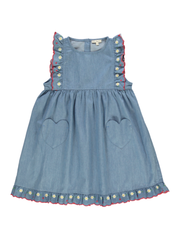 BEBE ORGANIC Lana Apron Dress