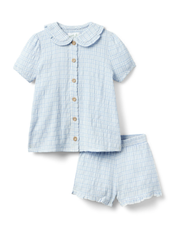 LITTLE PAPER KIDS Camilla Short Set