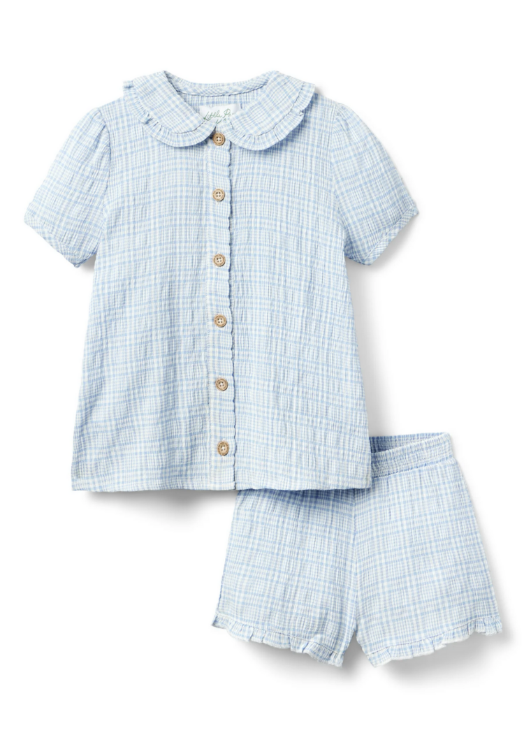 LITTLE PAPER KIDS Camilla Short Set