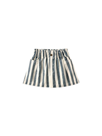 RYLEE AND CRU Denim Stripe Mini Skirt