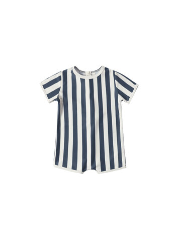 RYLEE AND CRU Shorty Stripe One-Piece