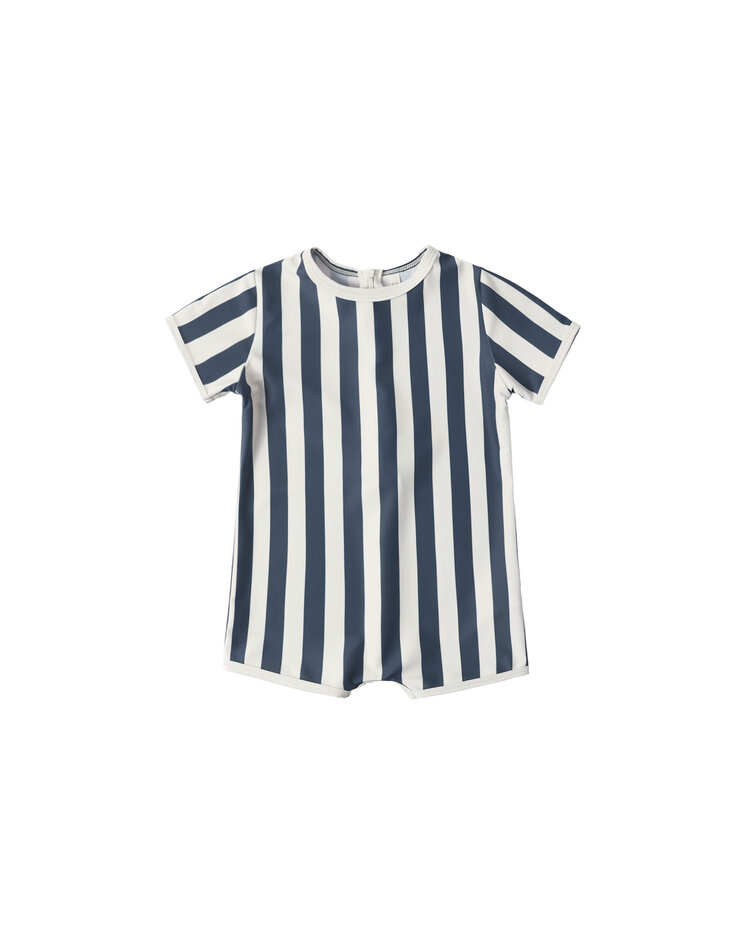 RYLEE AND CRU Shorty Stripe One-Piece