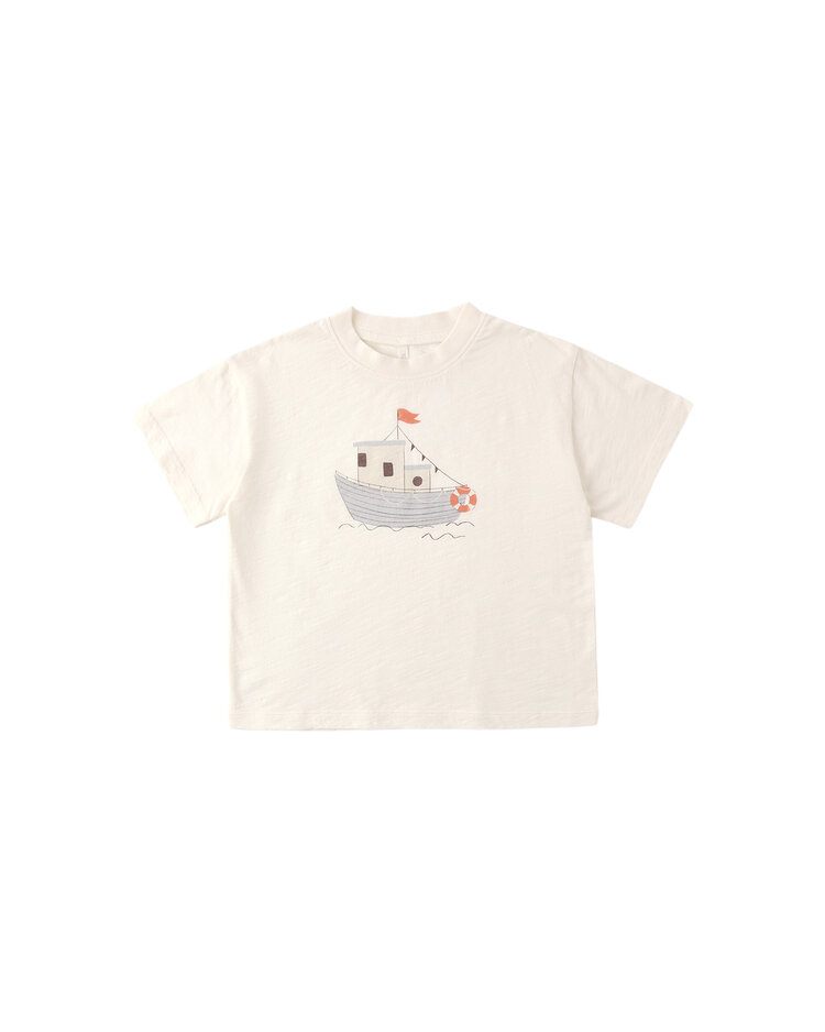 RYLEE AND CRU Tug Boat Relaxed Baby Tee