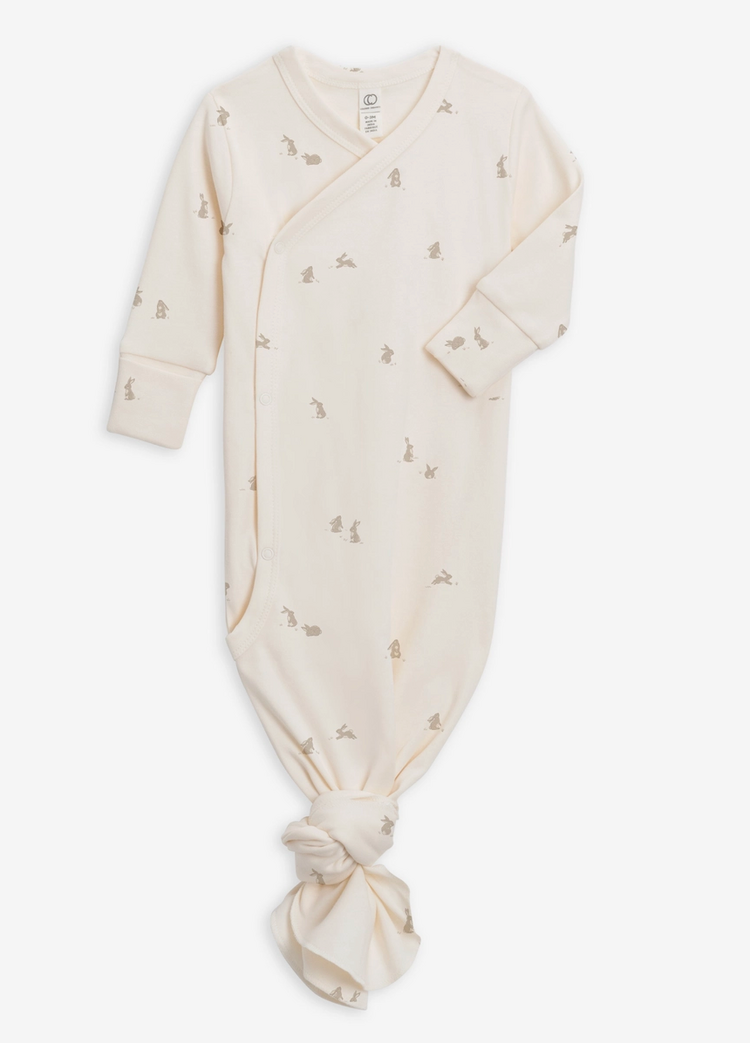 KENDI BY COLORED ORGANICS Indy Bunny Kimono Gown