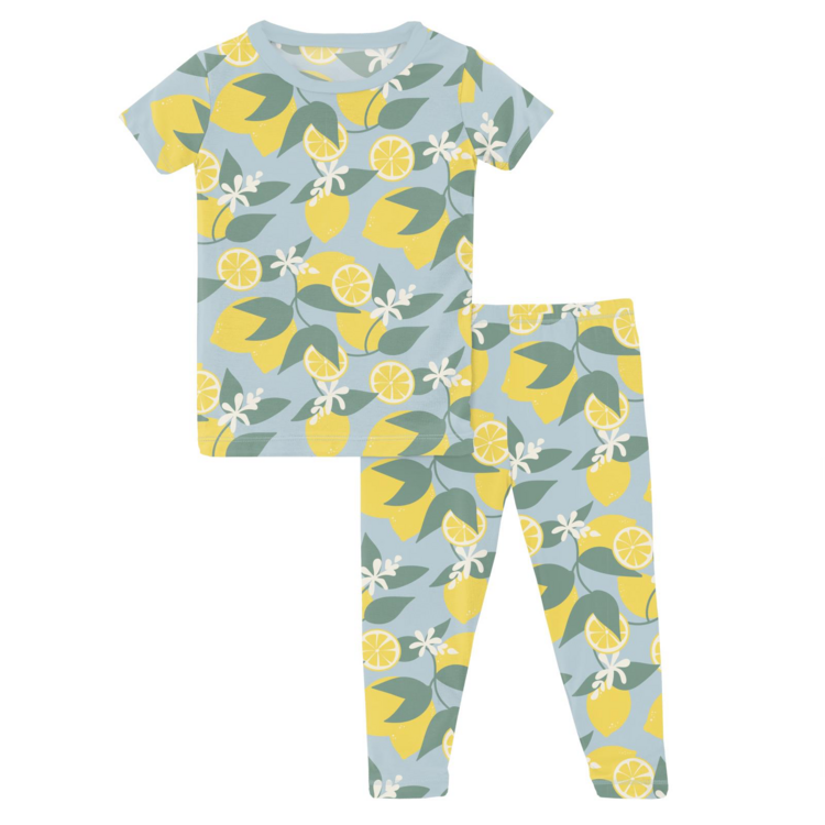 KICKEE PANTS Lemonade Pajama Set