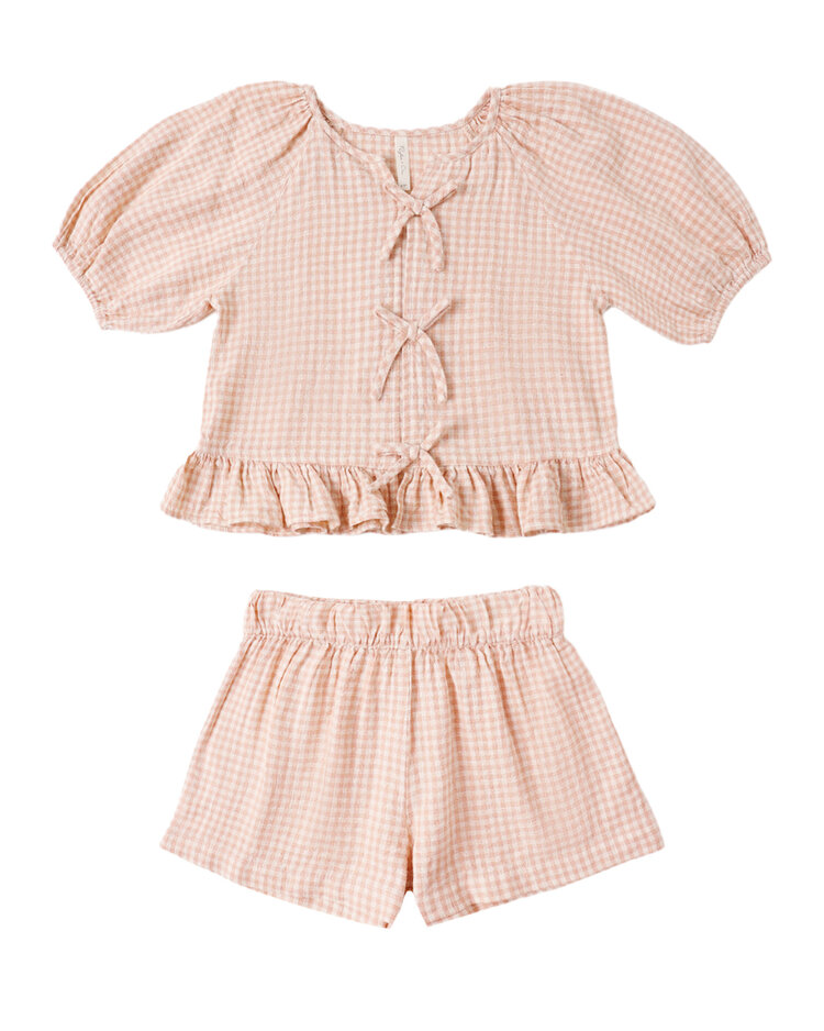 RYLEE AND CRU Juniper Gingham Set