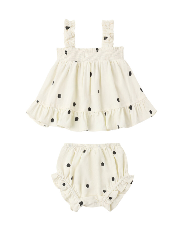 RYLEE AND CRU Lala Polka Dot Set