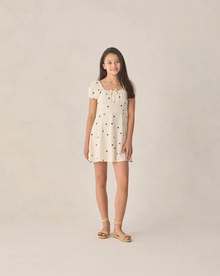 RYLEE AND CRU Teen Ivy Polka Dot Dress