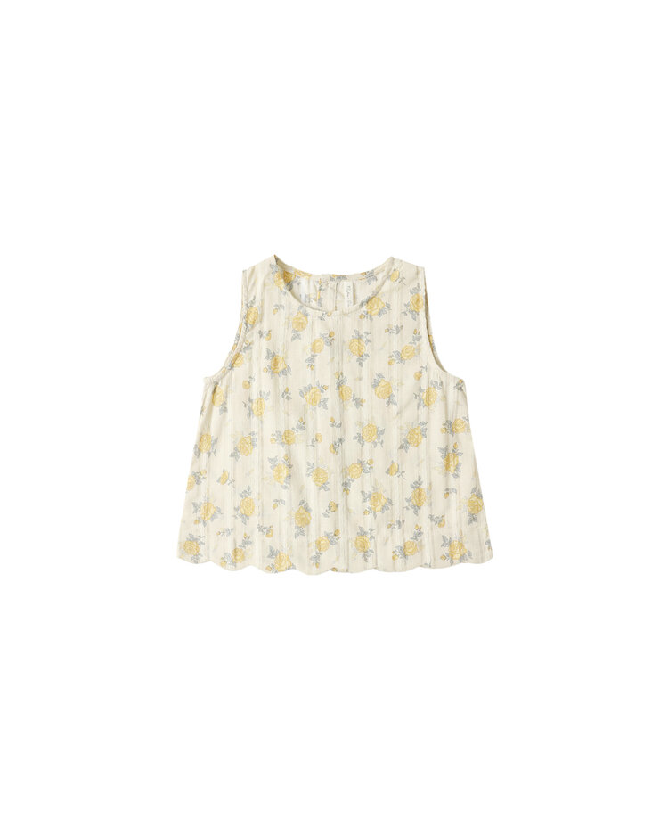RYLEE AND CRU Lenny Ditsy Flower Top