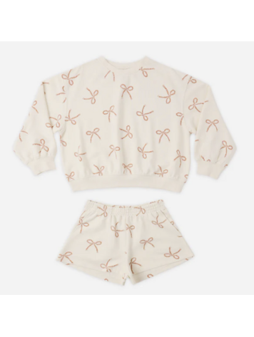 RYLEE AND CRU Sailor Bows Terry Set