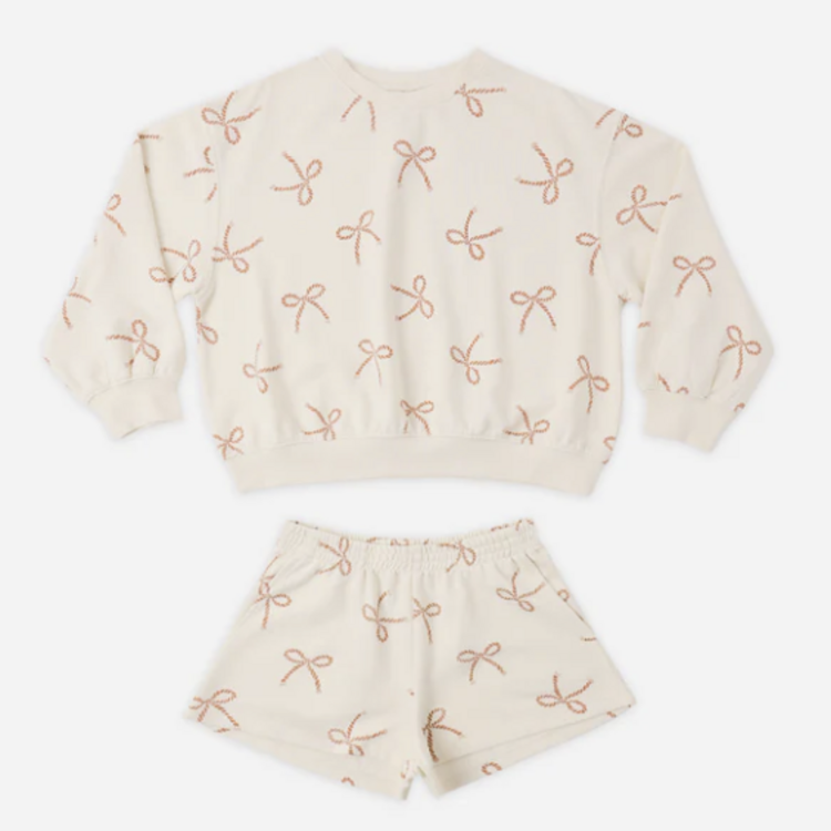 RYLEE AND CRU Sailor Bows Terry Set