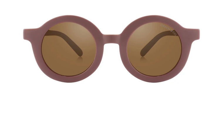 GRECH & CO Original Round Sustainable Sunglasses