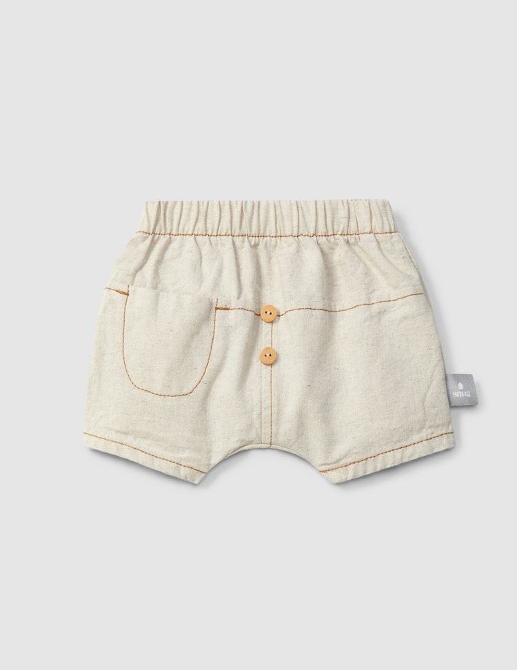SNUG Organic Shorts With Pockets