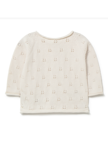 LI + ME Patterned Knit Top