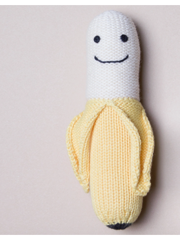 ESTELLA Handmade Banana Rattle