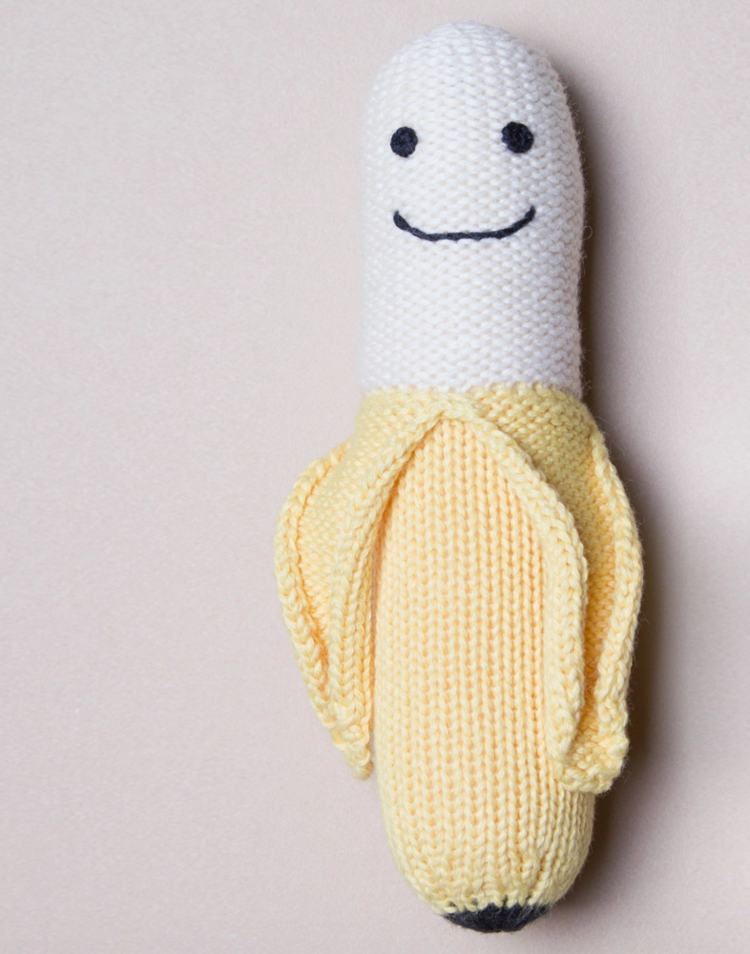 ESTELLA Handmade Banana Rattle