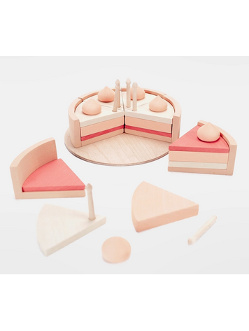 SABO CONCEPT Cake On A Stand - Pink