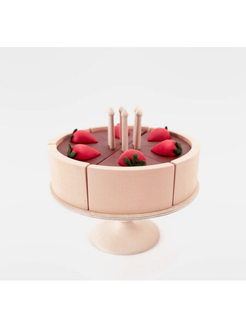 SABO CONCEPT Cake On A Stand - Chocolate