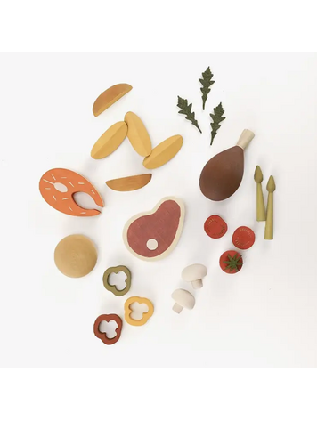 SABO CONCEPT Play Food Set | Dinner