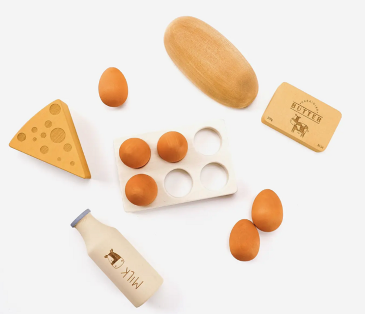 SABO CONCEPT Wooden Play Food Set | Country Products