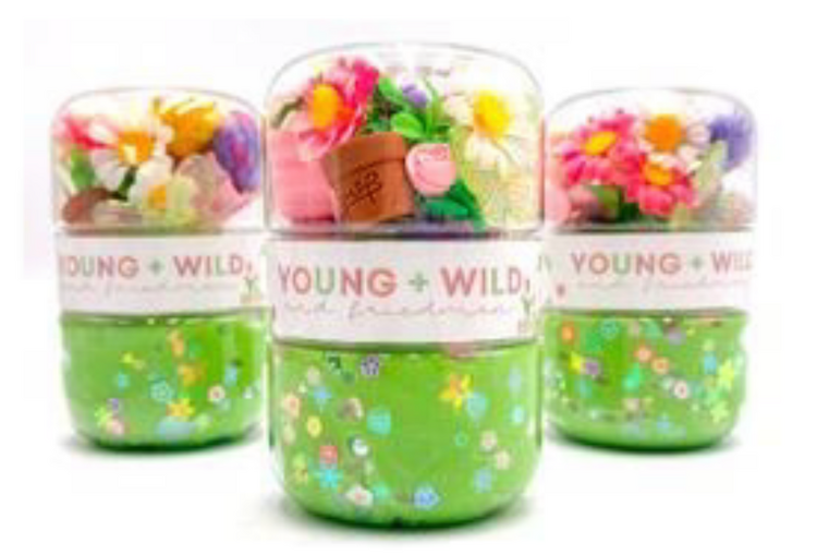 YOUNG + WILD AND FRIEDMAN Gardening Grab & Go Dough Jar