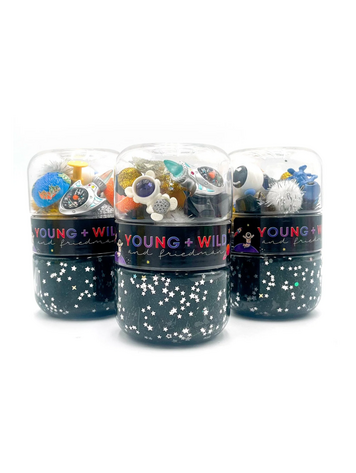 YOUNG + WILD AND FRIEDMAN Space Grab & Go Dough Jar