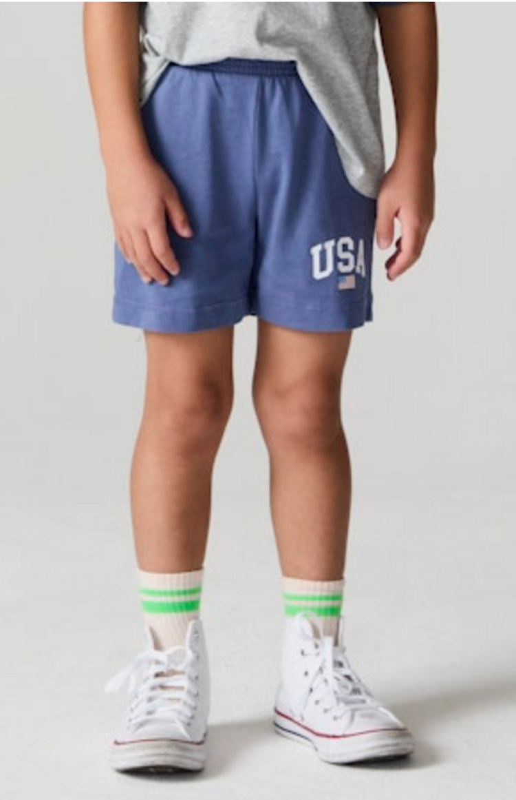 CHASER USA Flag Beach Short