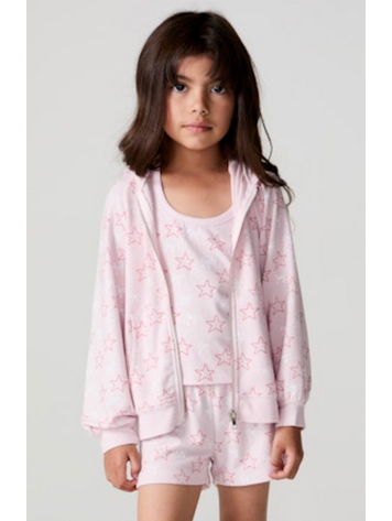 CHASER Bows And Stars Zip Up