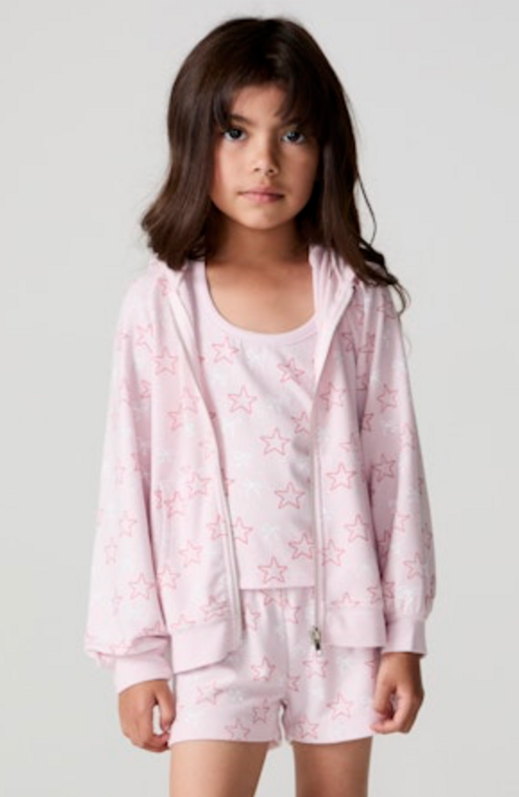 CHASER Bows And Stars Zip Up