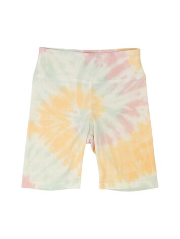 TINY WHALES Tie Dyed Bike Shorts