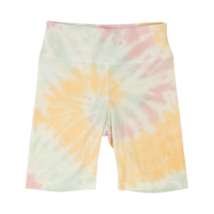 TINY WHALES Tie Dyed Bike Shorts