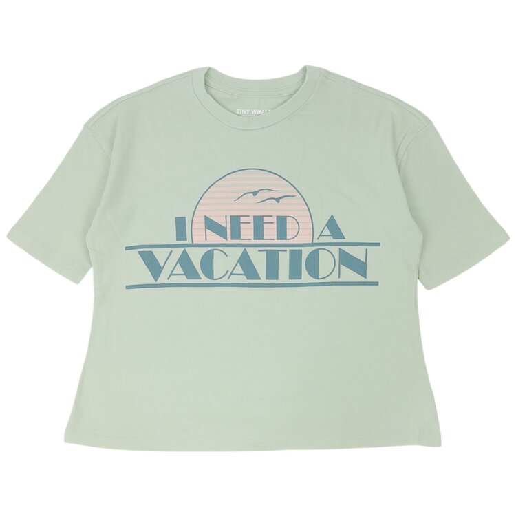 TINY WHALES Need A Vacation Super Tee