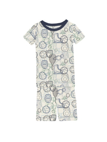 KICKEE PANTS Sports Gear Shorts Set