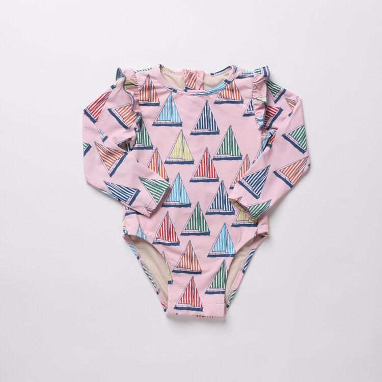 PINK CHICKEN Rachel Regatta Baby Suit