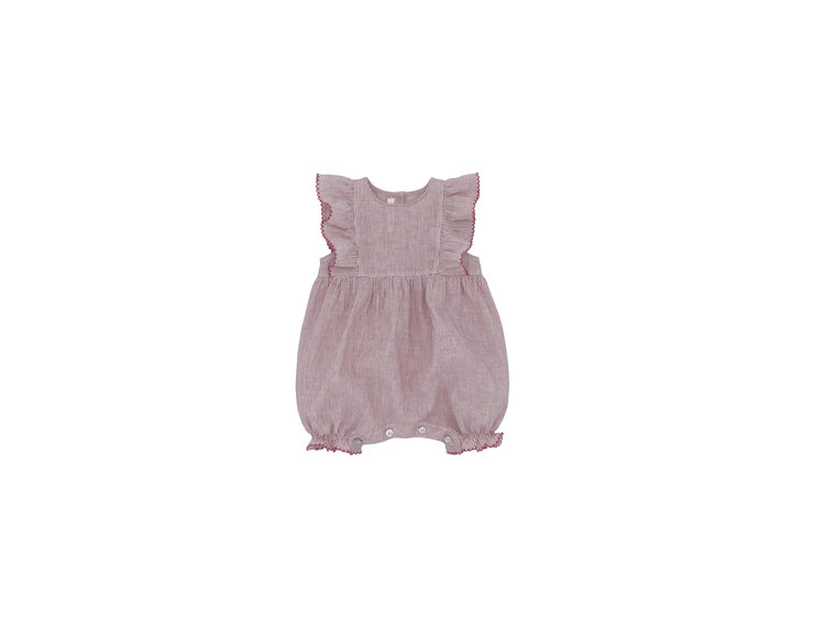 ZHOE + TOBIAH Woven Baby Overalls