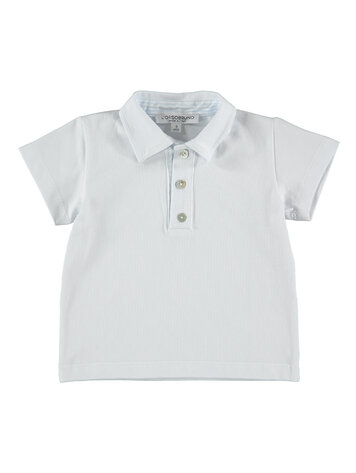 LORSOBRUNOBABY Cotton Knit Baby Polo