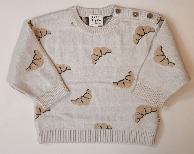 DEAR HAYDEN Croissant Sweater