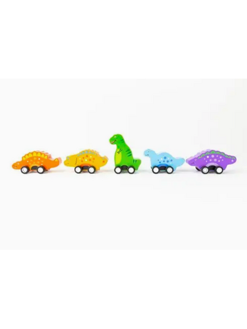 JACK RABBIT CREATIONS Pull Back Dino - Green