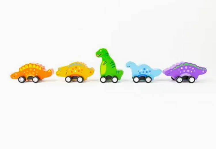 JACK RABBIT CREATIONS Pull Back Dino - Green