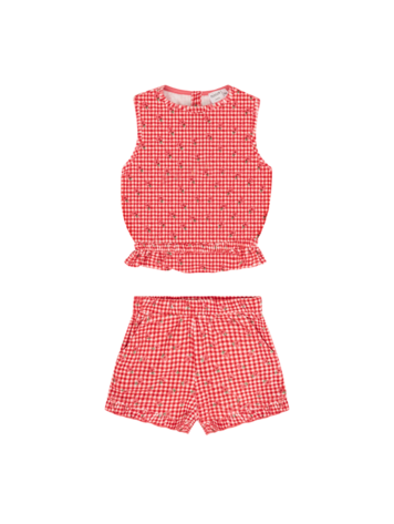 MINNOW Gingham Terry Set