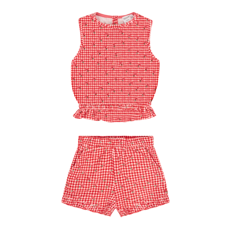 MINNOW Gingham Terry Set