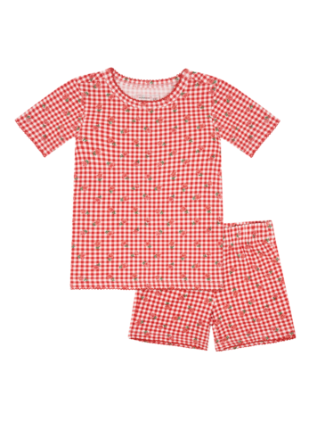 MINNOW Gingham Pajama Set